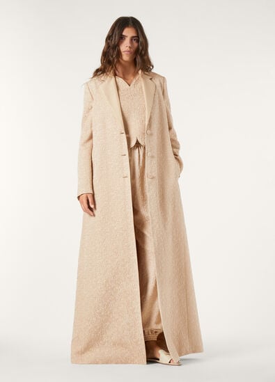 JENSEN COAT LIGHT SHANTUNG-CARDO GARDEN CLOQUET