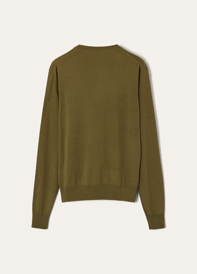 ROYAL LIGHTNESS CREWNECK SWEATER WOOL SILK GG 18_FAP0146_516Y_42_2