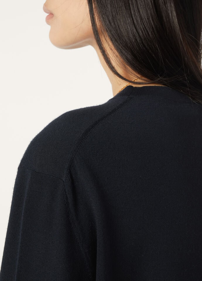 ROYAL LIGHTNESS CREWNECK SWEATER WOOL SILK GG 18_FAP0146_W000_2