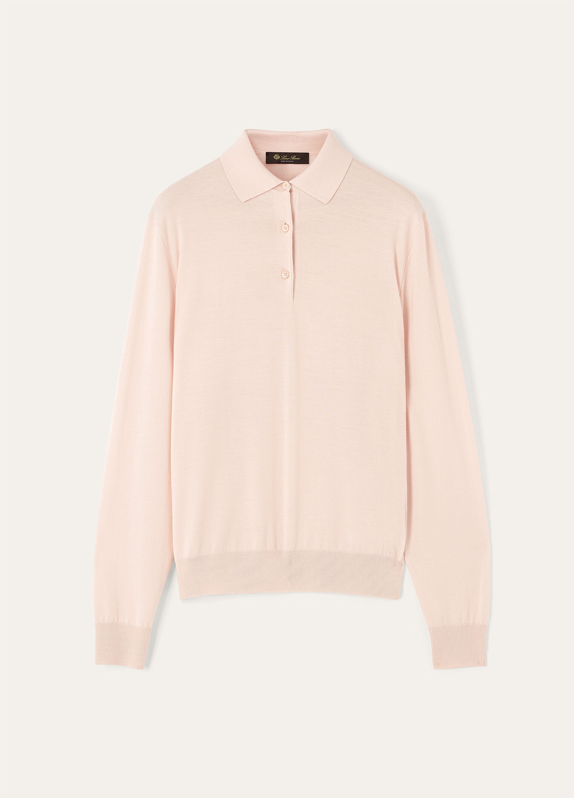 ROYAL LIGHTNESS POLO WOOL SILK GG 18