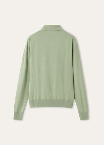 ICONIC ROYAL LIGHTNESS POLO WOOL SILK GG 18