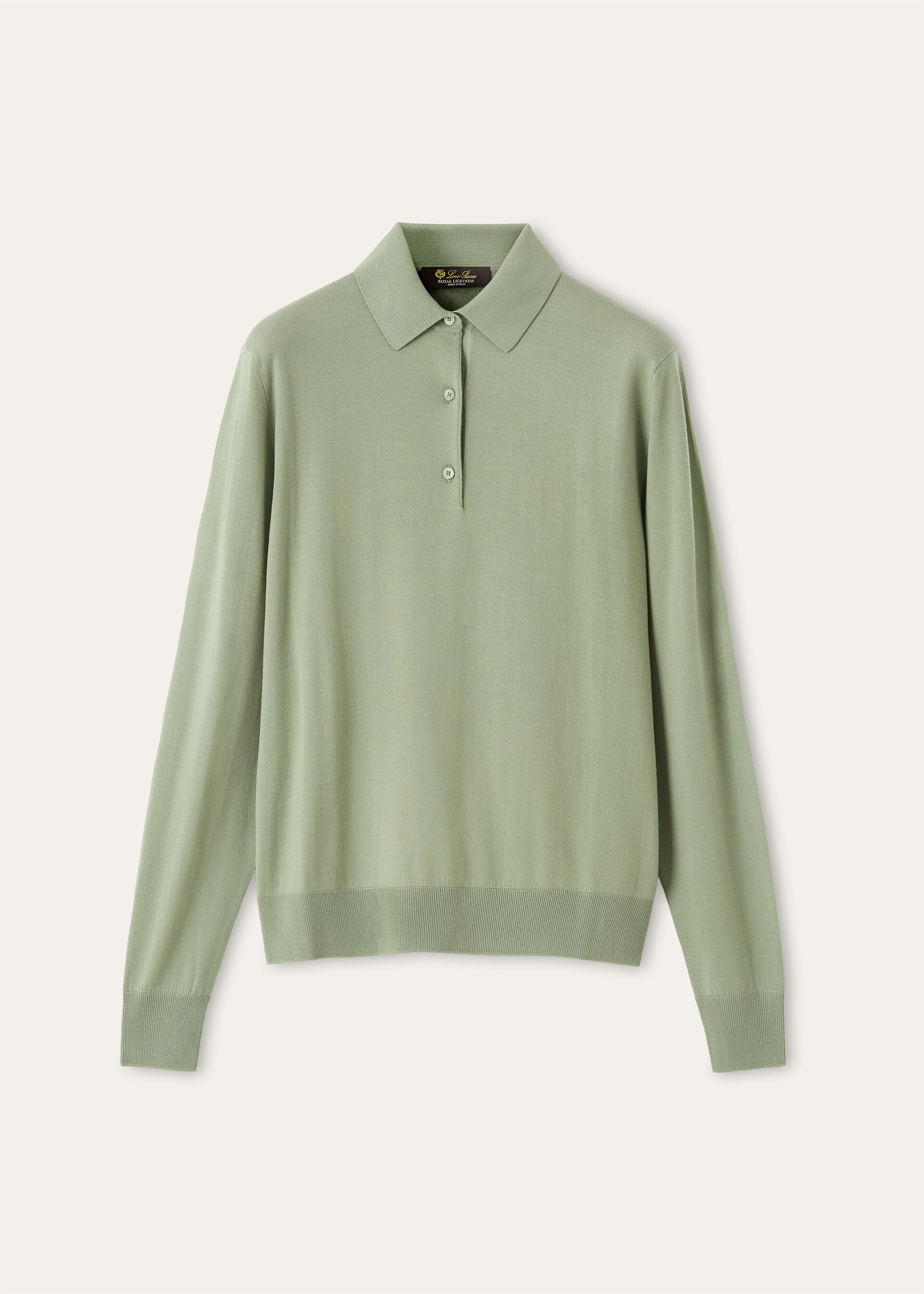 ICONIC ROYAL LIGHTNESS POLO WOOL SILK GG 18