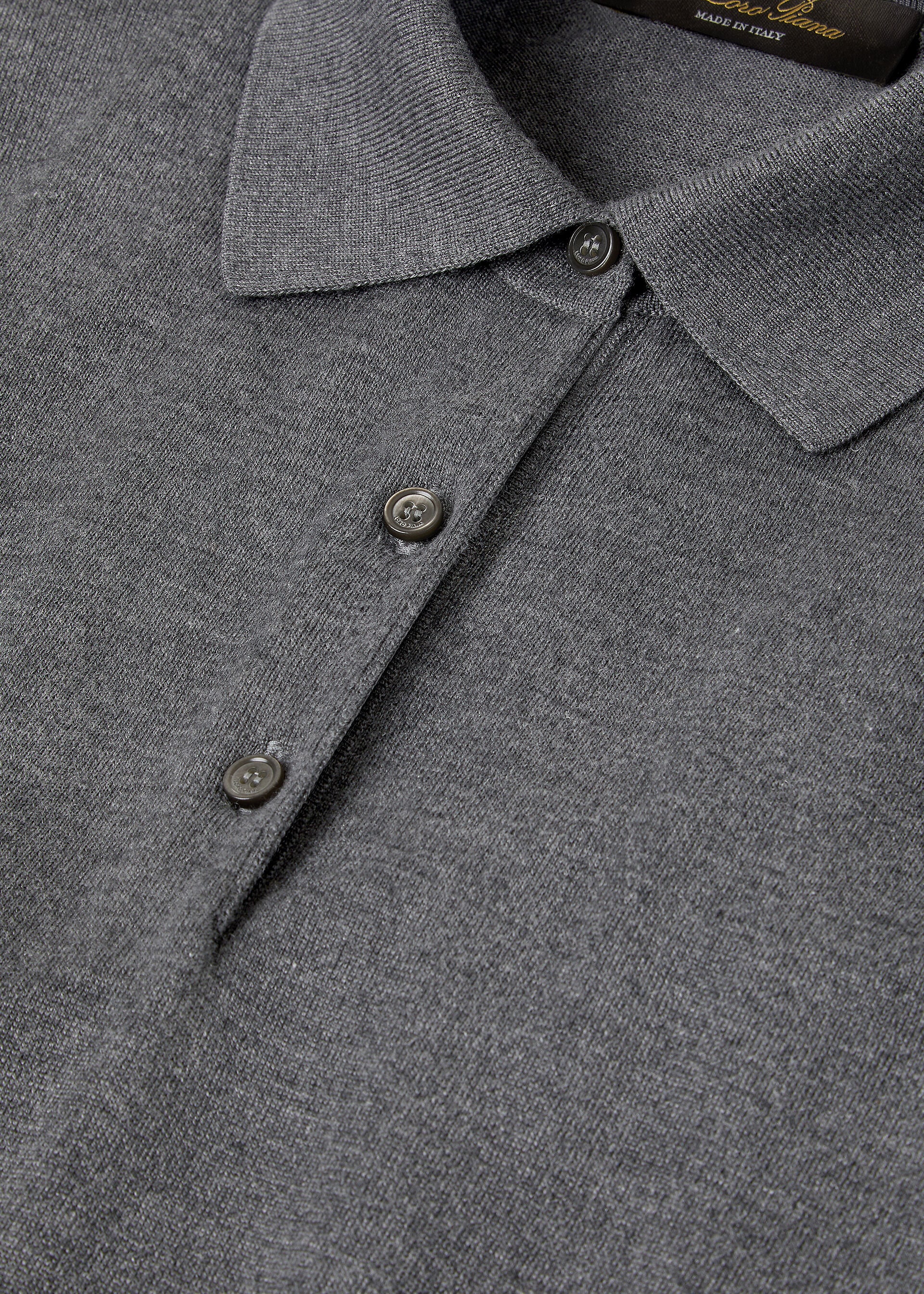 ICONIC ROYAL LIGHTNESS SS POLO WOOL SILK GG 18