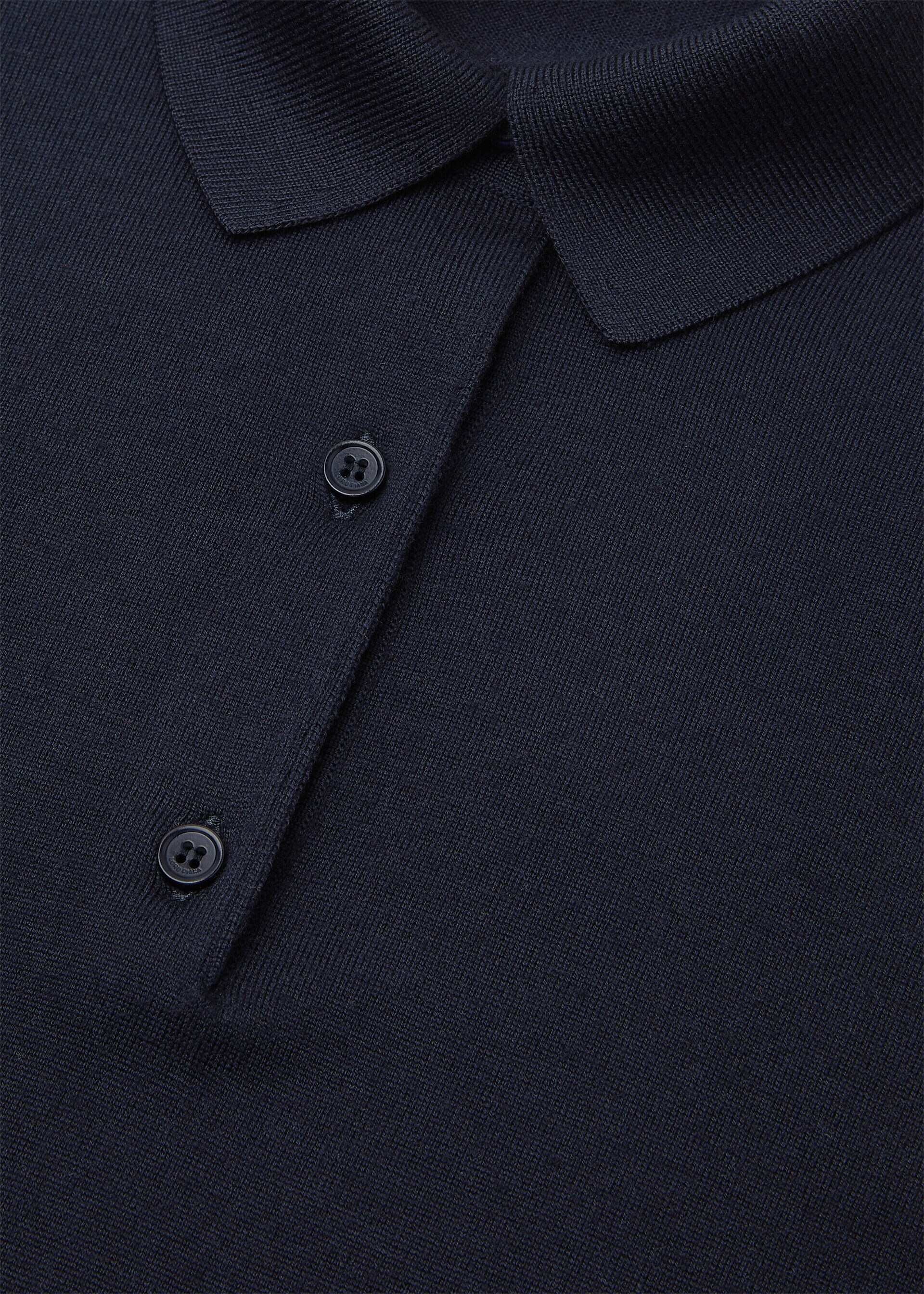 ICONIC ROYAL LIGHTNESS SS POLO WOOL SILK GG 18