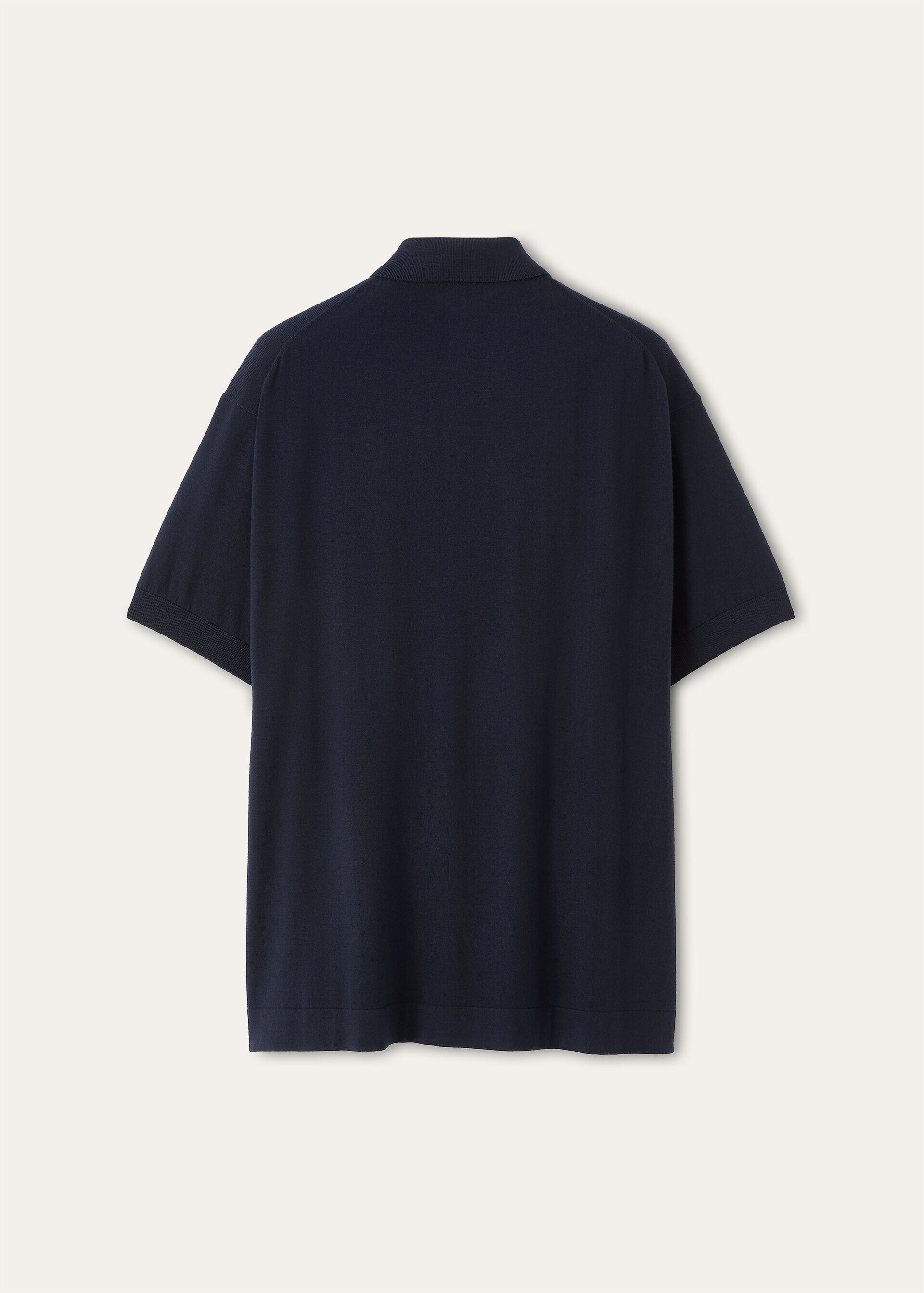 ICONIC ROYAL LIGHTNESS SS POLO WOOL SILK GG 18