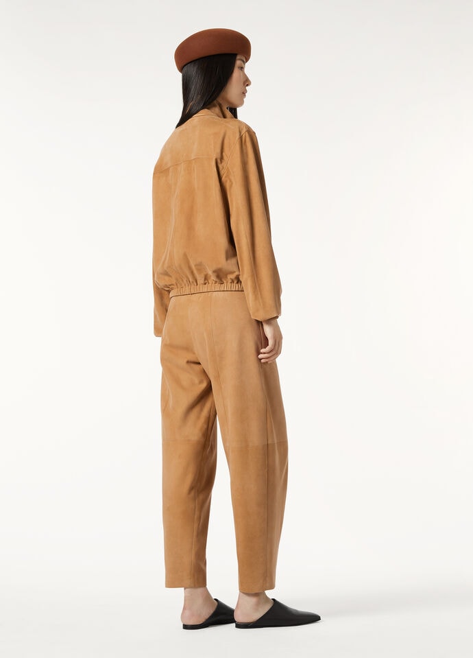 LORO PIANA BOMBER LOWERED SUEDE_FAP0158_E05O_4