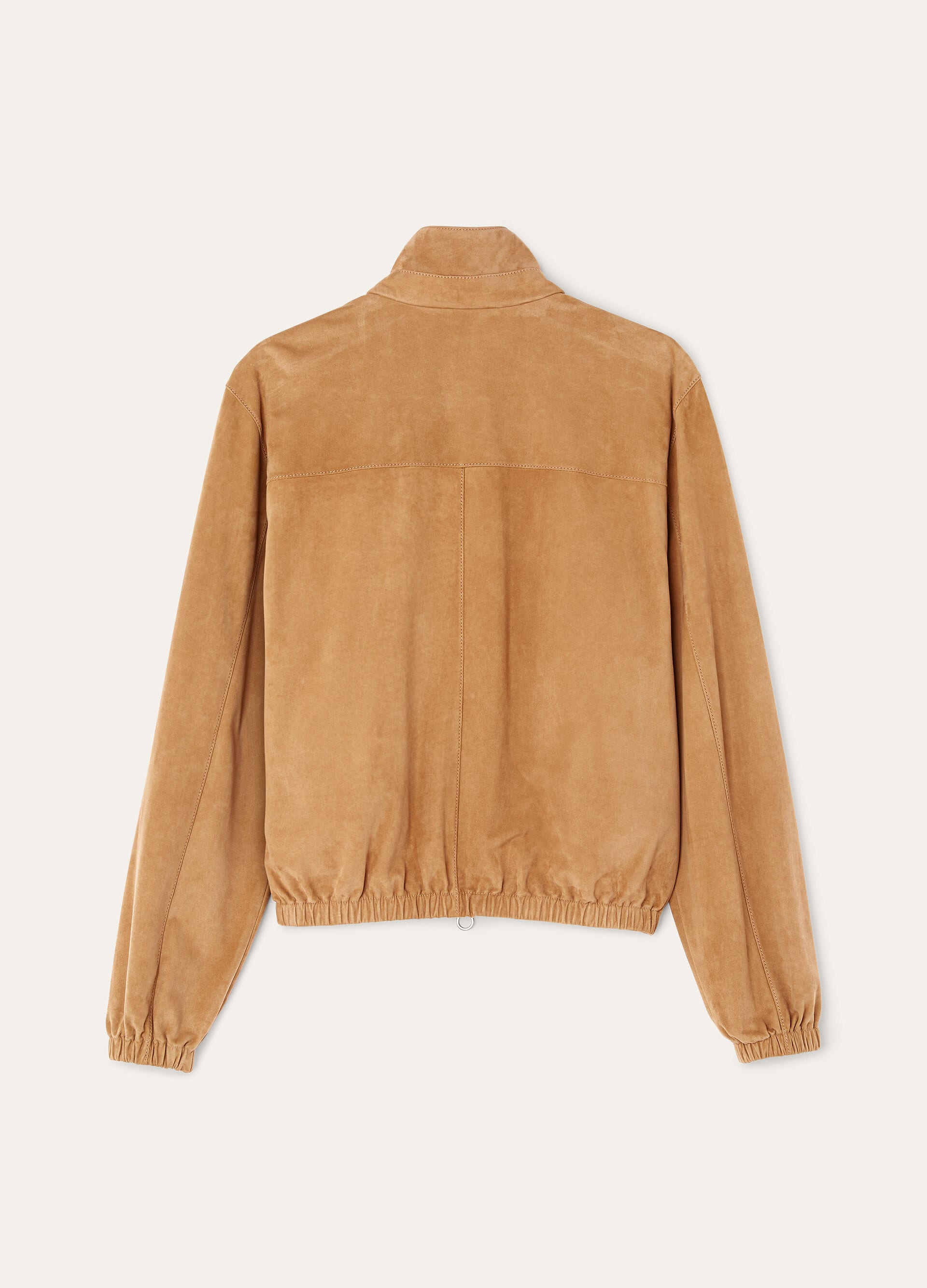LORO PIANA BOMBER LOWERED SUEDE