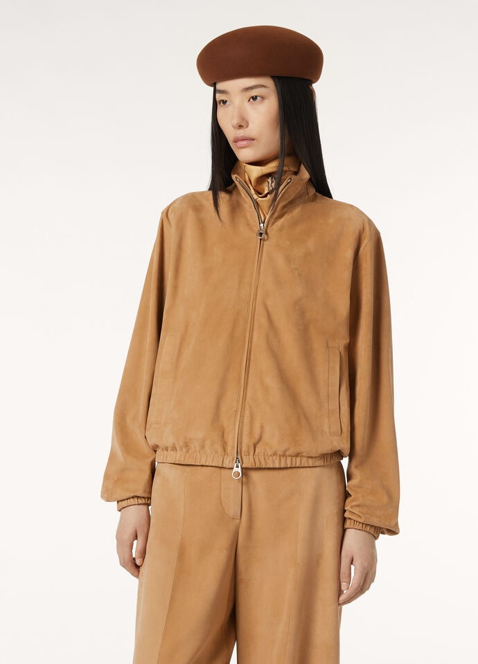 LORO PIANA BOMBER LOWERED SUEDE_FAP0158_E05O_3