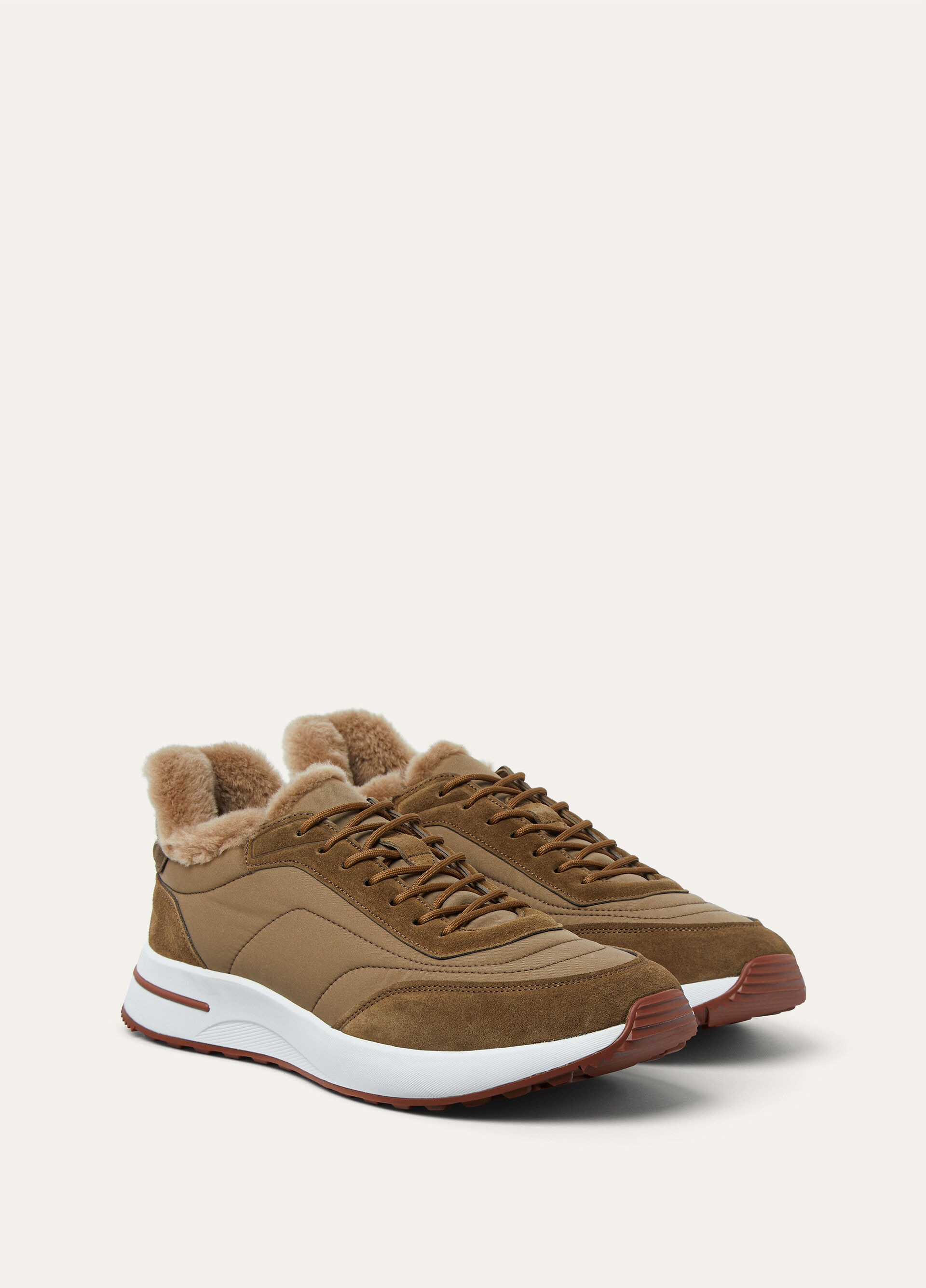 WEEK_END WALK EVO WIND SUEDE FUR