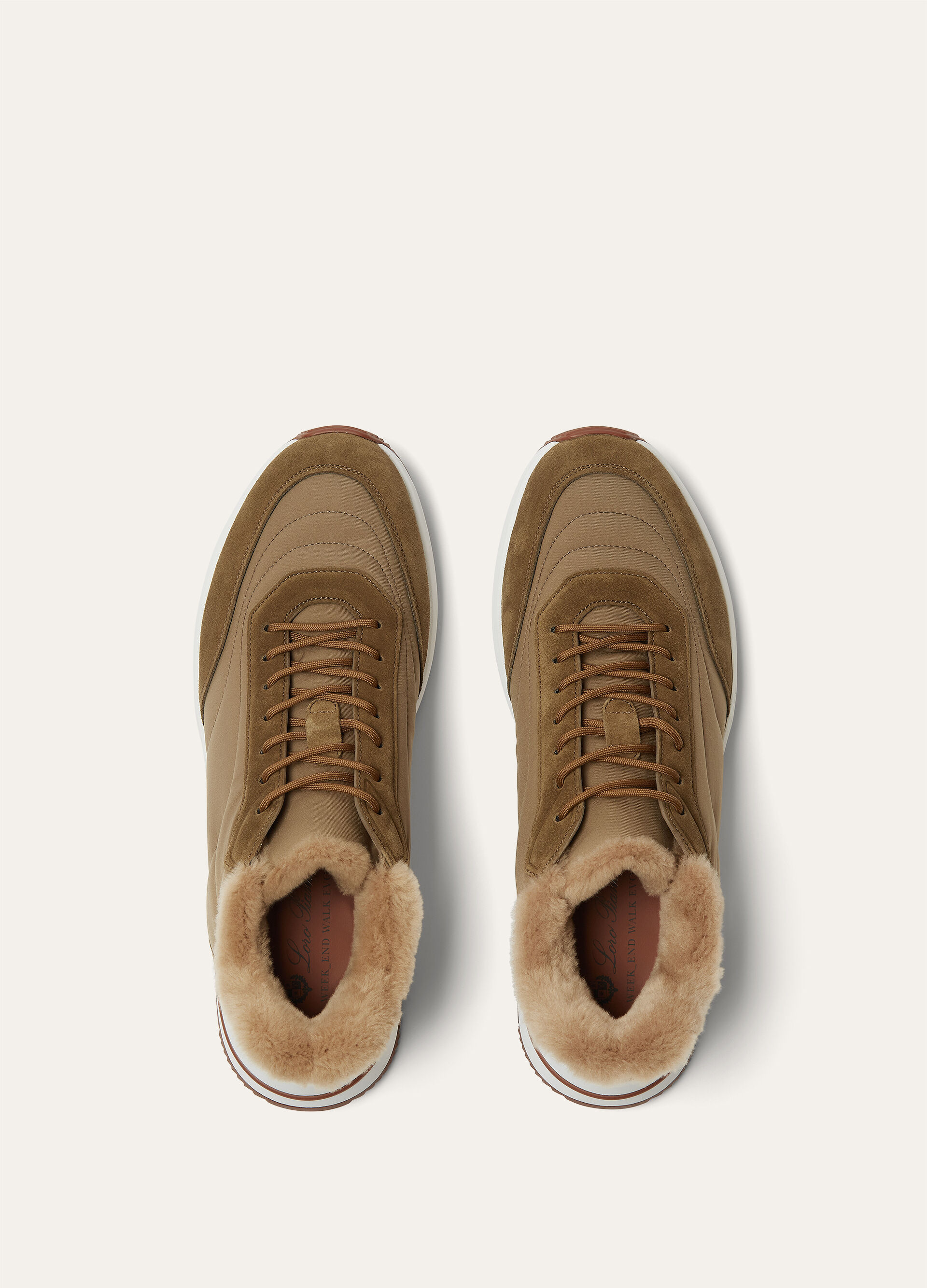WEEK_END WALK EVO WIND SUEDE FUR