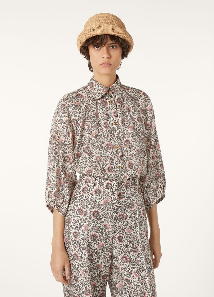 OLIVIA 3/4 SHIRT RISERVA SAN NICOLO' TWILL SUMMER_FAP0195_T1N7_3
