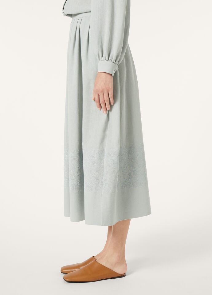 ELENA EMBROIDERED SKIRT CARDO PUNTO CROCE_FAP0265_60KS_38_3
