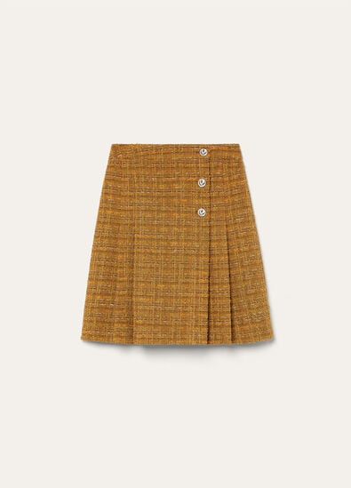 AIDA SKIRT TWEED FIAMMATO