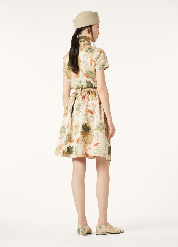FEBE SS SHIRT LINEN GIARDINO SATIN CHINE_FAP0318_F6W1_44_4