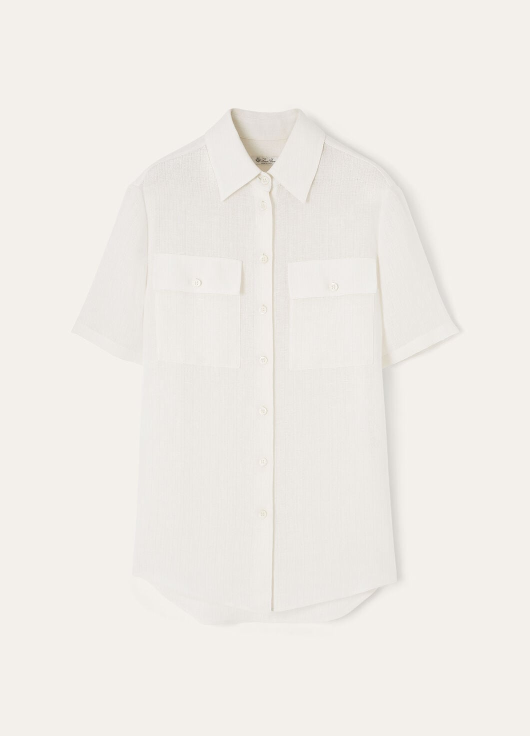 SHIRLEY SS SHIRT LIGHT LINEN CREPE