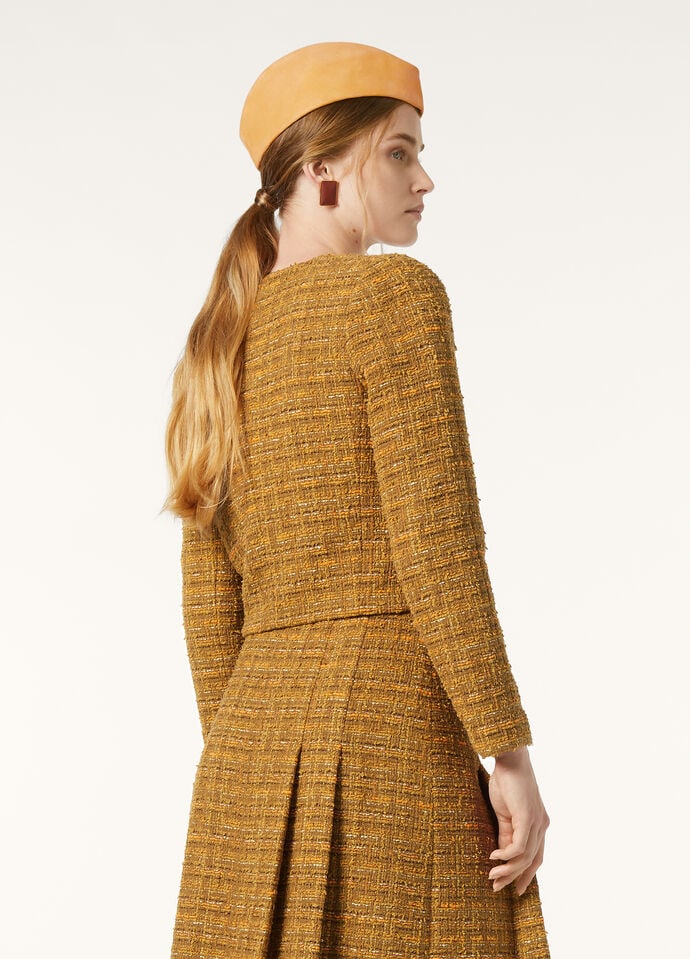 ADELE DB JACKET TWEED FIAMMATO_FAP0340_F6UQ_4
