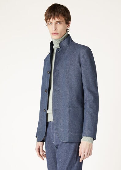 SPAGNA SB JACKET AF DENIM FLOWER