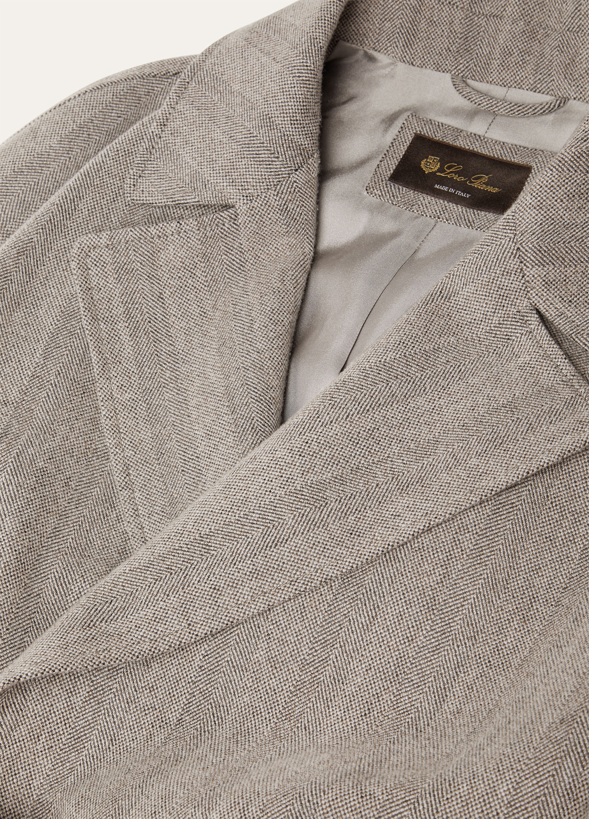 FOSTER DB COAT LINEN WISH CASH RAIN