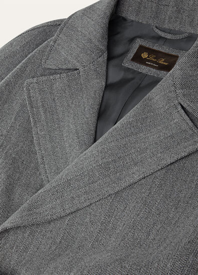 FOSTER DB COAT LINEN WISH CASH RAIN