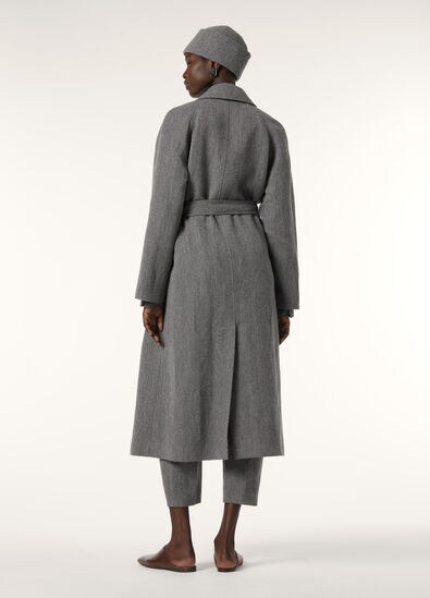 FOSTER DB COAT LINEN WISH CASH RAIN