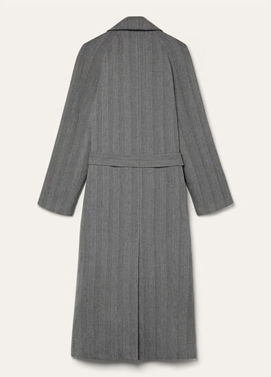 FOSTER DB COAT LINEN WISH CASH RAIN