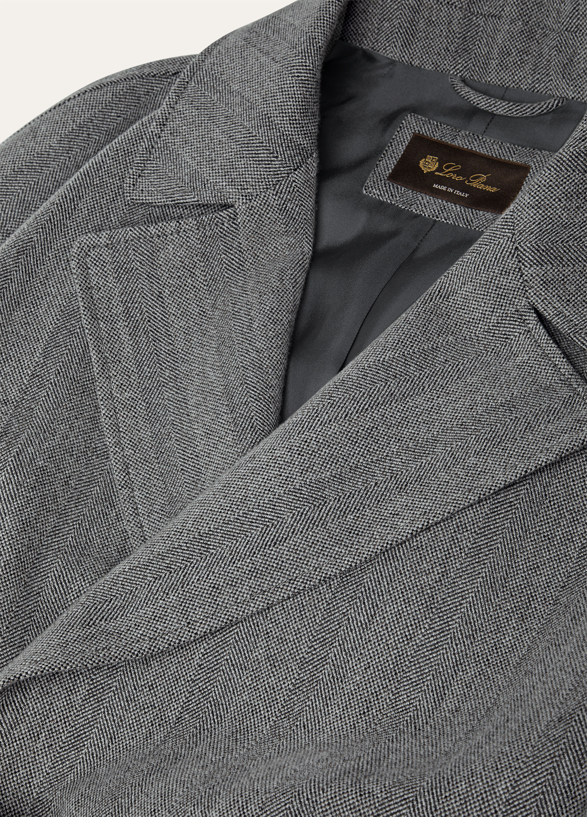 FOSTER DB COAT LINEN WISH CASH RAIN