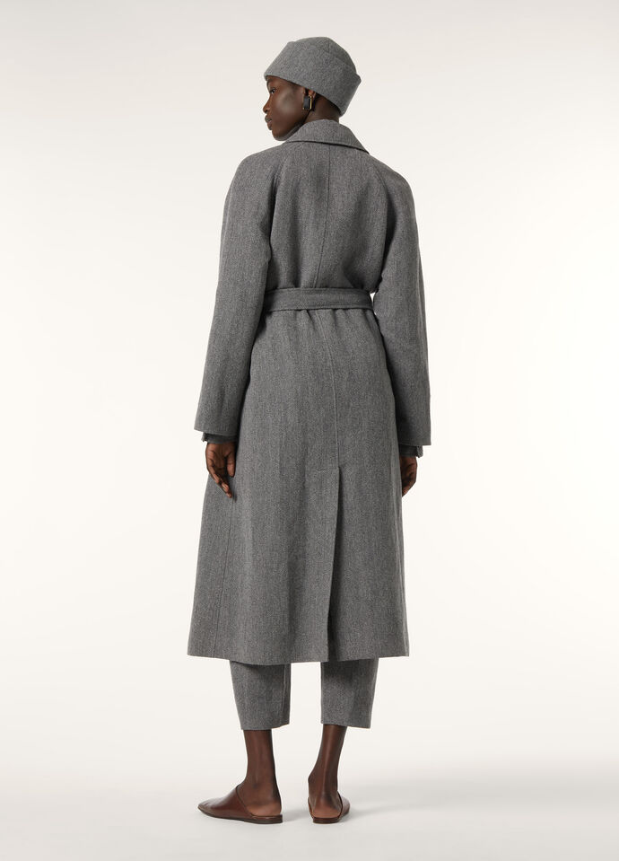 FOSTER DB COAT LINEN WISH CASH RAIN_FAP0388_F6F9_4