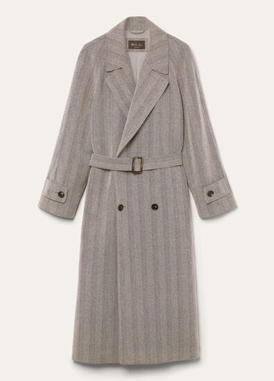 FOSTER DB COAT LINEN WISH CASH RAIN