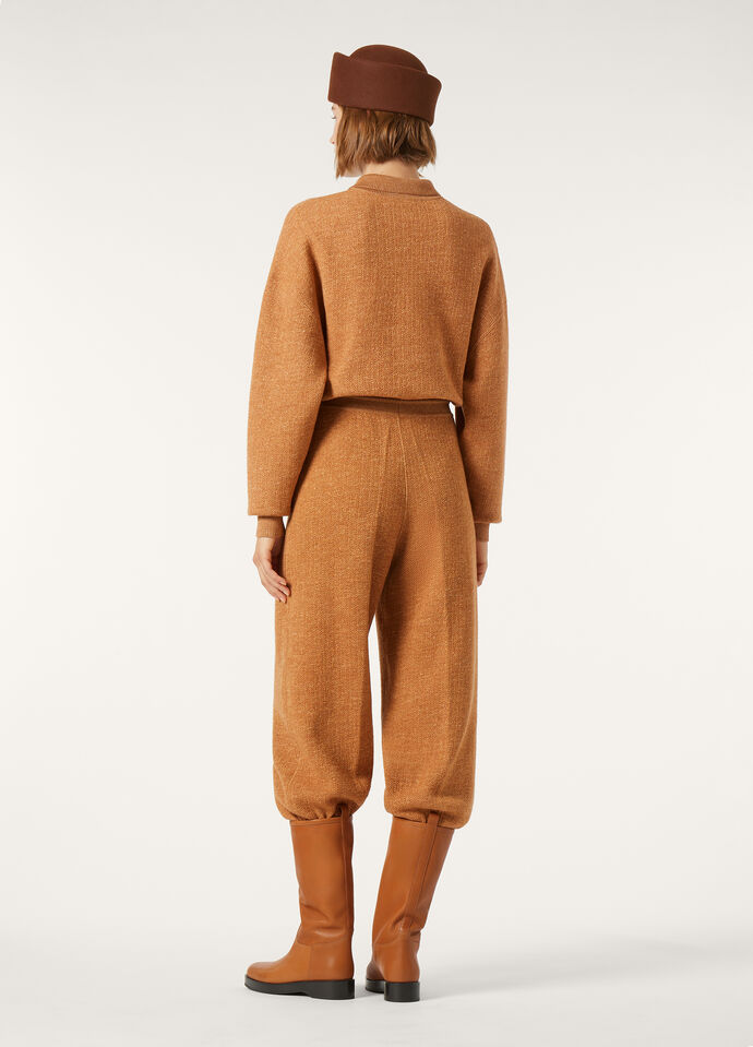 CELLINA SWEATER MOULINE' WOOL LINEN SILK_FAP0392_L0CR_4