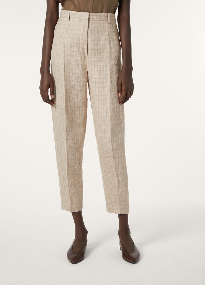 DAN TROUSERS CHECK LINEN GRISAGLIA_FAP0476_F6PS_3