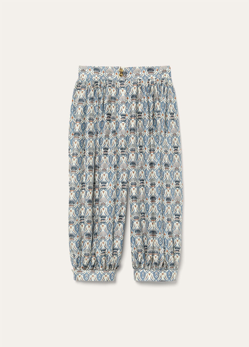 PETER TROUSERS CARDO VENEZIANO SILK