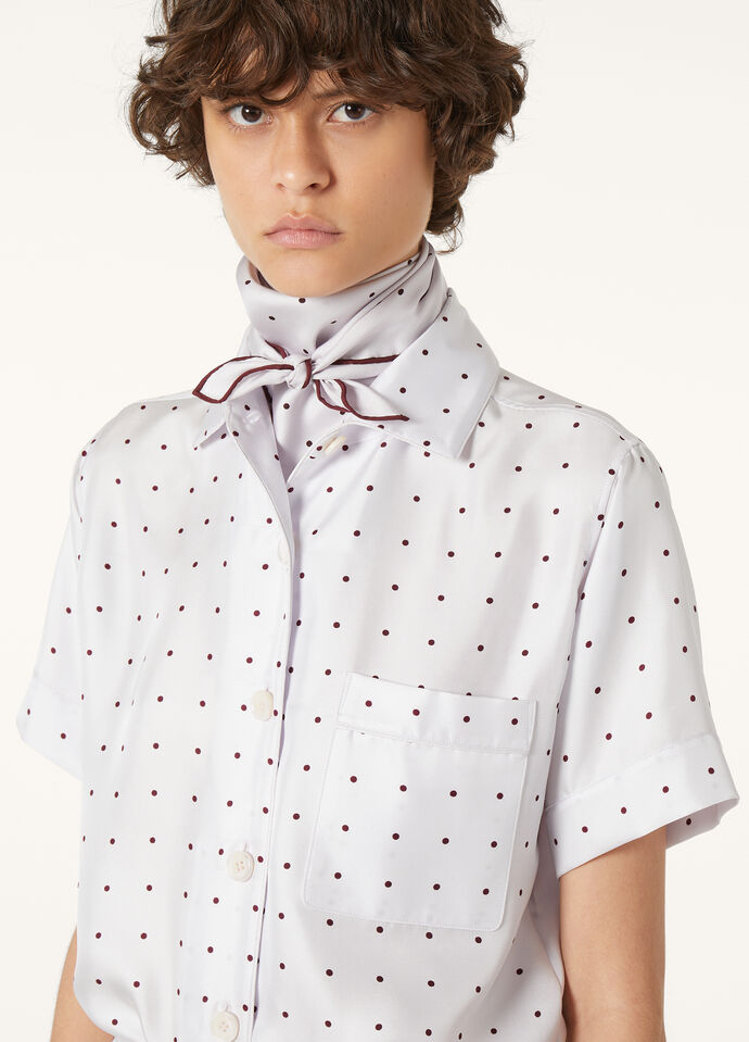 ANGELINA SS SHIRT SILK POIS_FAP0513_T1OS_2