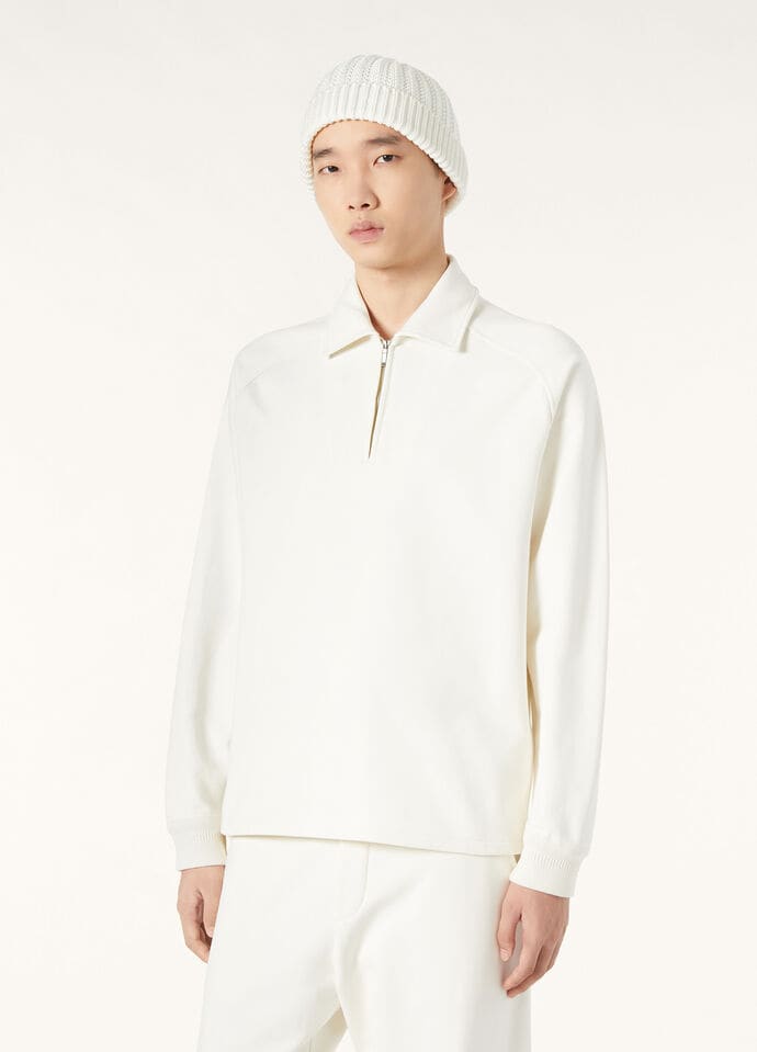 COMO POLO SWEATSHIRT COTTON FLEECE_FAP0535_1230_3