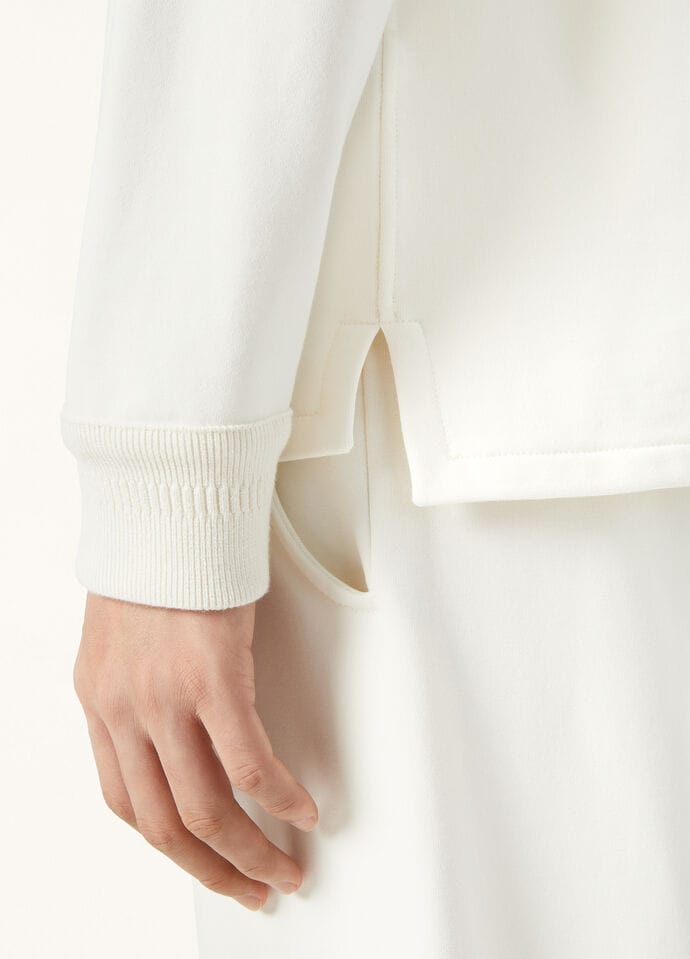 COMO POLO SWEATSHIRT COTTON FLEECE_FAP0535_1230_2