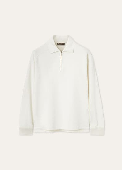 COMO POLO SWEATSHIRT COTTON FLEECE