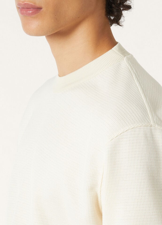PERLEDO T-SHIRT TEXTURED COTTON_FAP0550_1230_2