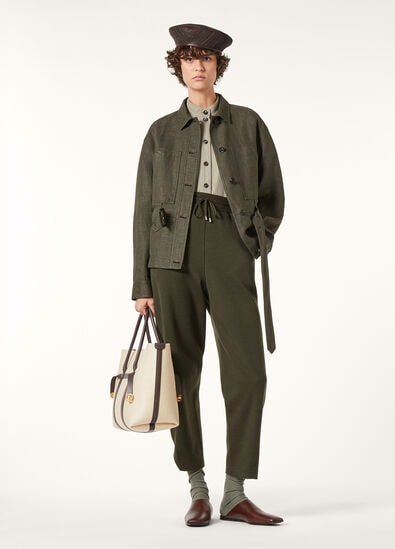 JAYLON FIELD JACKET STRUCTURED LINEN WOOL