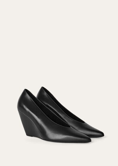 VIOLA HIGH WEDGE PUMP CRISPY CALF AF