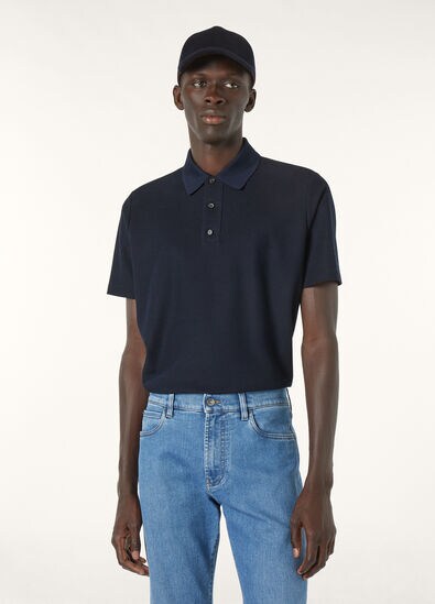 CERRO POLO PIQUE' COTTON CASH