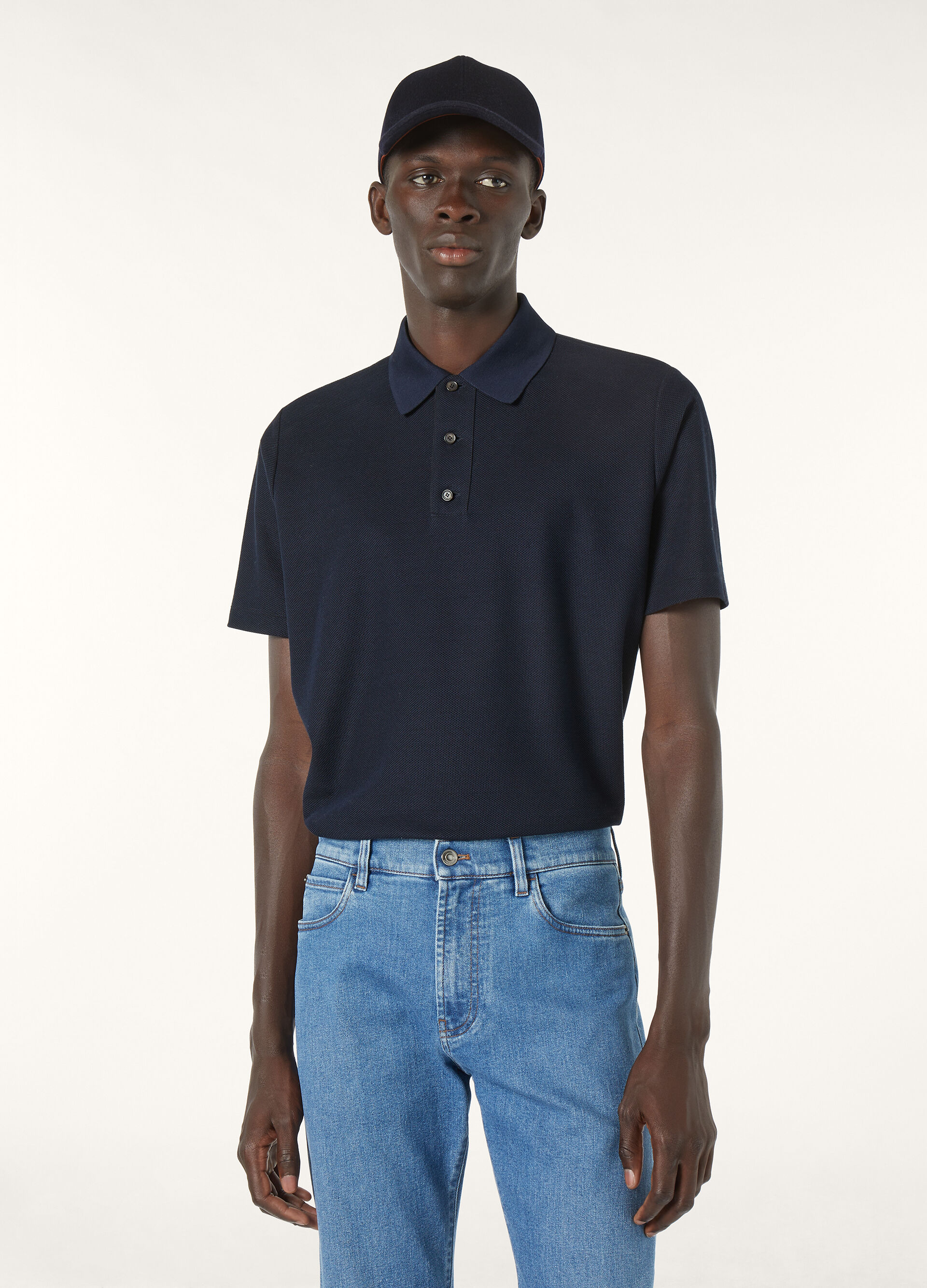 CERRO POLO PIQUE' COTTON CASH