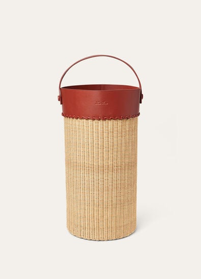 UMBRELLA HOLDER WICKER