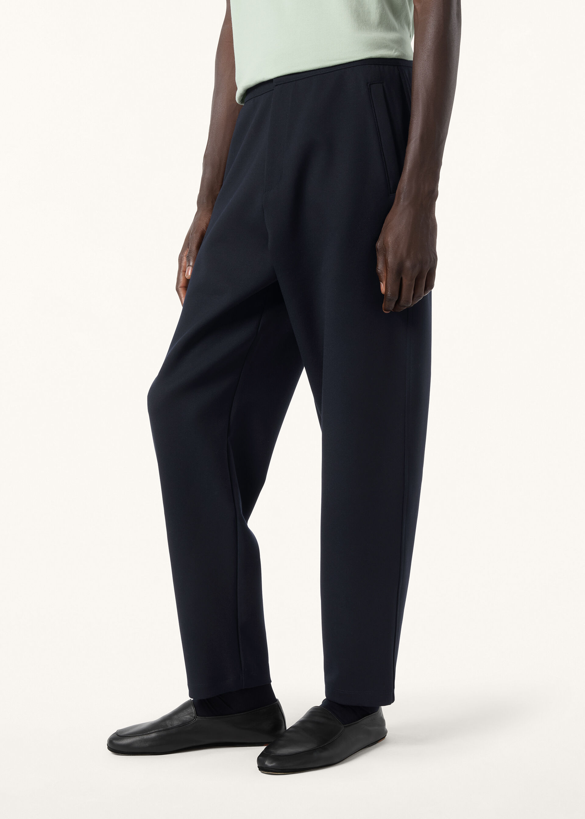 PRAY PANTS DOUBLE WOOL TELA