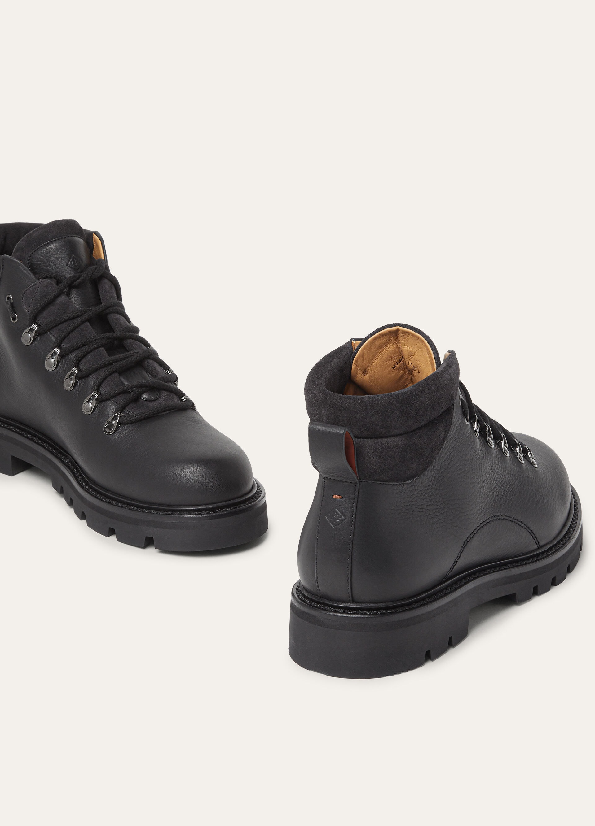 BEINN WALK ANKLE BOOT SMOOTH CALF FUR
