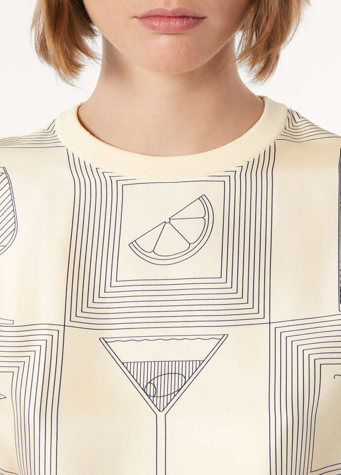 MAZZORBO T-SHIRT SILK COTTON RIB_FAP0675_T1OU_2