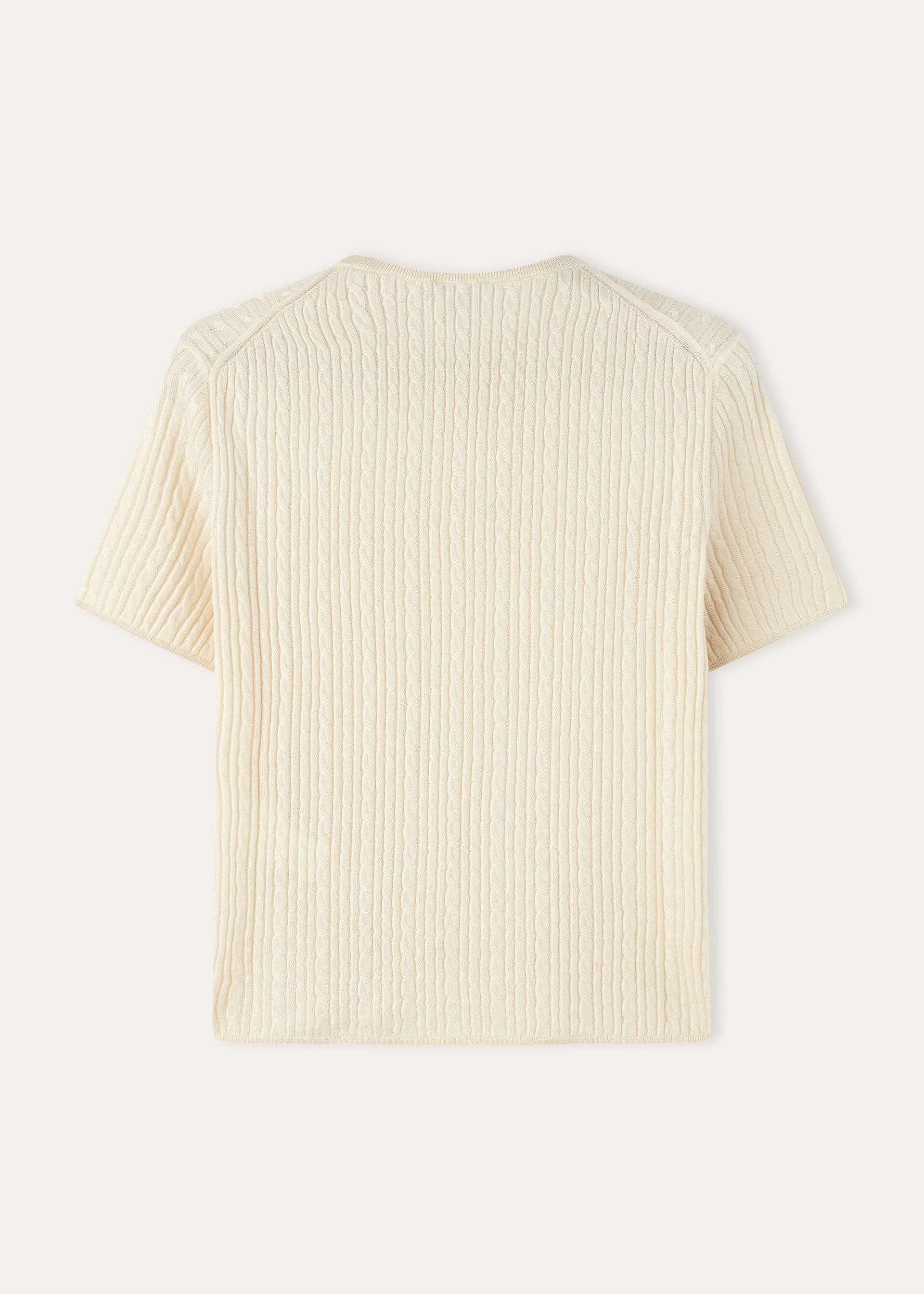 RIMELLA SS CREWNECK FULL BRAIDS CASH SILK GG 18