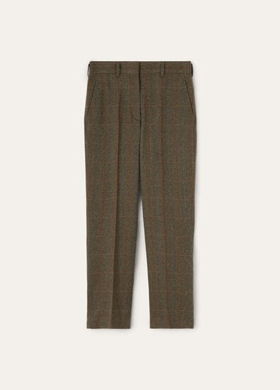 DOYLE TROUSERS OVERCHECK CHEVIOT                  