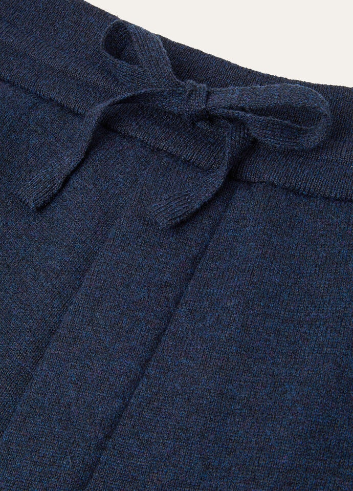 Brienno Trousers Hemp, Cashmere, Cotton Dark Atlantic