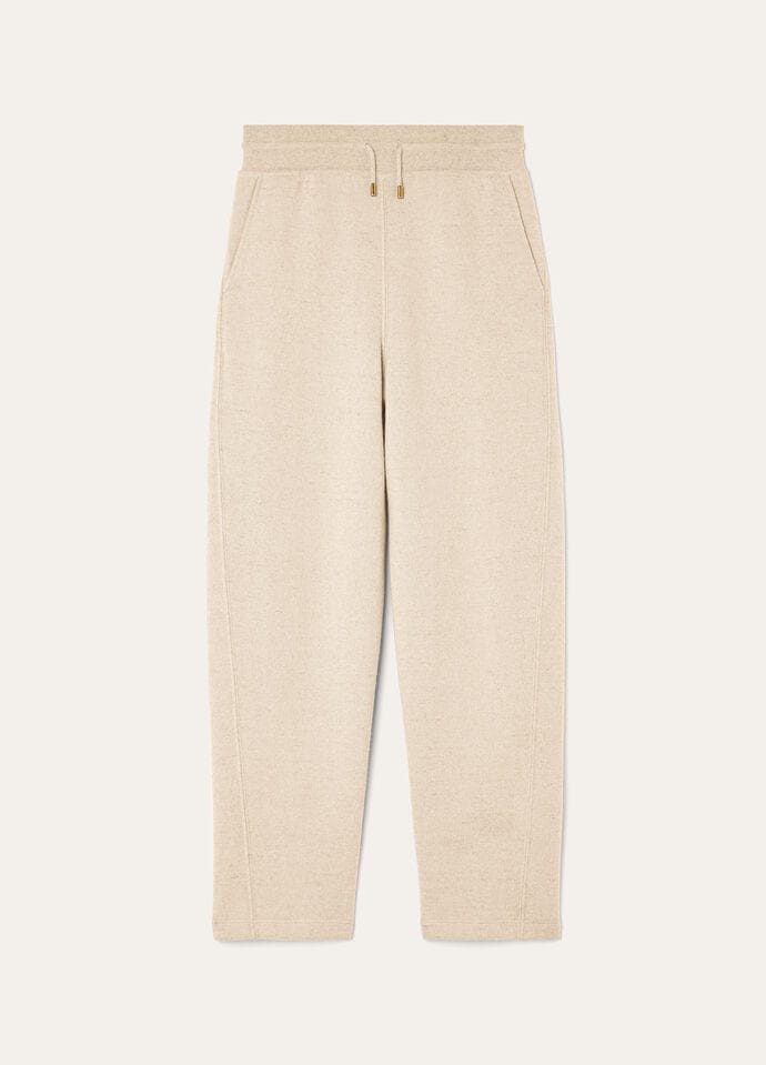 パンツ LORO PIANA Brienno hemp, cashmere and cotton jogger Brienno Trousers Hemp, Cashmere, Cotton River Rocks | Loro