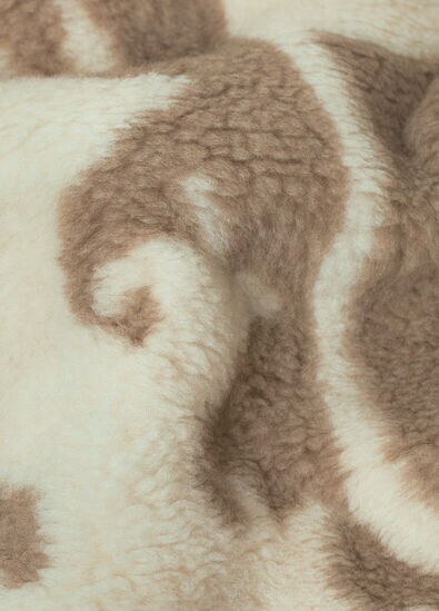 PLAID CREST TED CASHFUR