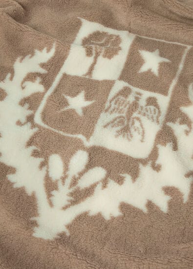 PLAID CREST TED CASHFUR